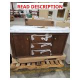 Brown Marble Vanity