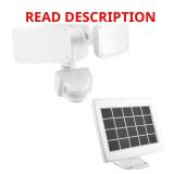 Defiant Solar Motion LED Security Floodlight