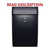 LG 10,000 BTU Portable AC w/ Wi-Fi, Black