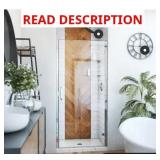 Dreamline shower door 34" w x 72 5/8" h