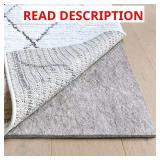 Classic Non-Slip Rug Pad 6 ft x 9 ft 1/4 in