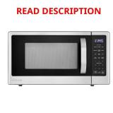 1.1 cu. ft. Countertop Microwave in SS