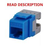 Category 6 Jack - Blue