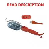 75-Watt Trouble Work Light with 25 ft Cord