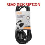 25 ft. 16/3 Extension Cord with Triple Tap End