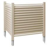 48 in. Louvered Privacy Screen AC-TAN