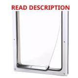 Two-Way Dog Door with Flap 12 x 14.75 in.
