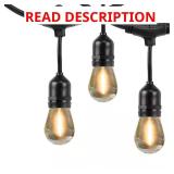 24-Light 48 ft LED S14 Bulb String