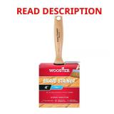 4 in. Bristle/Polyester Bravo Stainer Brush