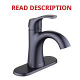 Arnette Matte Black Single-Handle Faucet