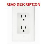 Leviton 15A 125V 1-Gang Outlet 00689-00W