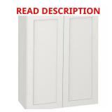 Westfield White Wall Cabinet (27x12x36)