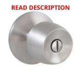 Brandywine Stainless Steel Bed/Bath Door Knob