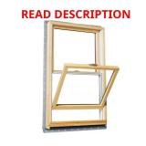 Andersen 400 Window, White/Stone Hardware