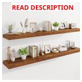 Marsmiles 72" Floating Shelves (Set of 2)