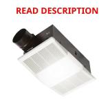 80 CFM Ceiling Bath Exhaust Fan with Heater