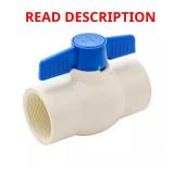 2 in. PVC FIP x FIP Sch. 40 Ball Valve