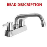 Aragon 4-in Centerset Laundry Faucet Chrome