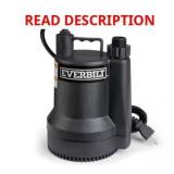 Everbilt 1/6 HP Plastic Submersible Pump
