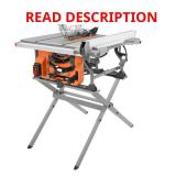 15 Amp 10 in. Table Saw