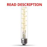 40W T10 Dimmable LED Filament Bulb, E26