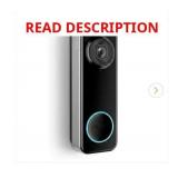 Wireless Battery Video Doorbell, HD Plus Video, 2