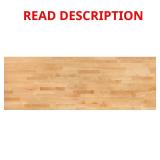 Birch Butcher Block Countertop 5 ft x 30"