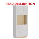 Grayson 33"W x 24"D Cabinet in Pacific White