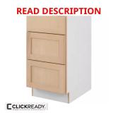 Unfinished 18x24x34.5 Cabinet