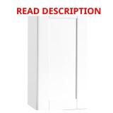 Shaker Satin White Wall Cabinet 15x30x12