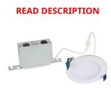 4 in. Selectable CCT Integrated LED Downlight