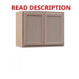 30" Wall Bridge Cabinet, Unfinished