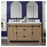 Brindley 60" Bath Vanity with Stone Top
