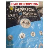 Morton Pure & Natural Water Softener Salt 40 lb