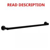 Caffery 24 in. Wall Towel Bar   Matte Black