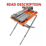 9 Amp Corded 7 in. Wet Tile Saw with Stand