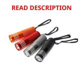 4pk 100 Lumen Alkaline Flashlights