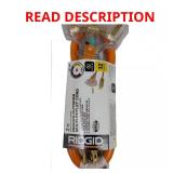 12/3 Heavy Duty Extension Cord, 2 ft, 3 Outlet