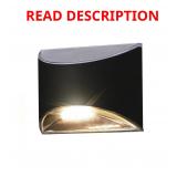 Classy Caps 10-Lumen Solar LED Wall Light Kit