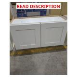 Designer Melvern 33x18x12 Wall Cabinet, White