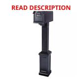 Postal Pro Craftsman Mailbox Kit, Black