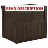Suncast SS502J 22 Gallon Small Deck Box   Java