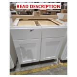 White cabinet