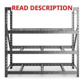 Welded Steel Garage Shelving Unit (77"W)