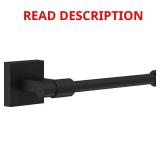 (3) Maxted Single Post Toilet Paper Holder Black
