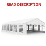 Wedding Patio Tent, Outdoor Canopy White (polls o
