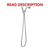 Glacier Bay 1-Spray Shower Head, Chrome