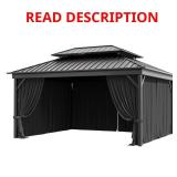 12 ft x 14 ft Outdoor Curtains with Zipper