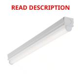 2 ft LED Strip Light, 4000K, 1150 lm, White