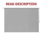 Stone Cordless Exterior Roller Shade 120x96
